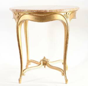 Bord, Louis XV-stil, 1900-talets början