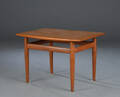 Lampebord af teak