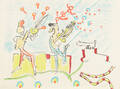 Roberto Matta färglitografi