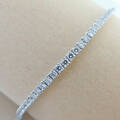 Bracelet in 18k with brilliant cut diamonds 2.30 ct 