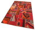 Persisk Patchwork kelim tæppe 246x178 cm. Denne vare er sat til omsalg under nyt varenummer 5045069