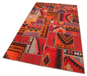Persisk Patchwork kelim tæppe 246x178 cm. Denne vare er sat til omsalg under nyt varenummer 5045069