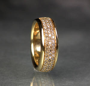 Brillantring ca. 1.00 ct.