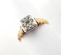 Diamantring, antik stil