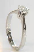 Solitairering, ca. 0.51 ct.