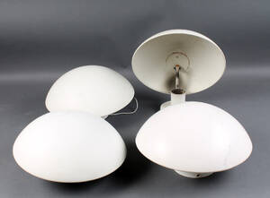 Poul Henningsen for Louis Poulsen. Fire PH-hatte væglamper 4  