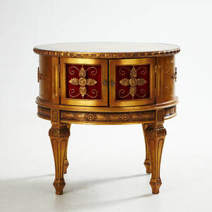 Soffbord 1800-tal bronserat