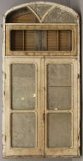 Fönster med karm samt jalusi, 1900-talets början