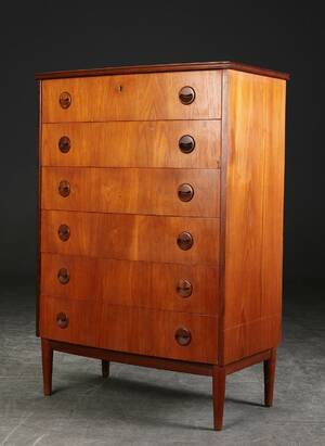 Kommode af teak, 1960erne