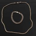 HALSBAND OCH ARMBAND, Silver, 2 delar