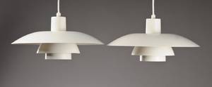 Poul Henningsen 1894-1967. Par PH4 pendler. 2