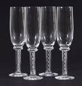Champagneglas 4st, Kosta Boda