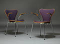 Arne Jacobsen. 7er par armstole 2