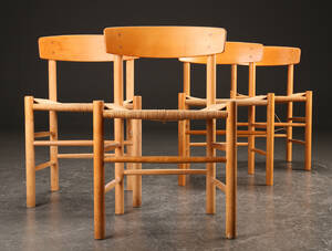 Børge Mogensen. Shakerstole, bøgetræ 4 