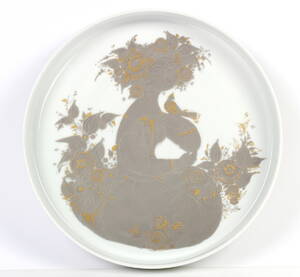 Bjørn Wiinblad for Rosenthal. Fad af porcelæn