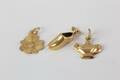 BERLOCKER, 3 st, guld, 18 k, 1 g