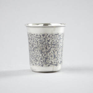 Bägare i silver Moskva