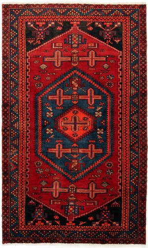 Persisk Zanjan tæppe, 214X128 cm.
