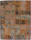 Persisk Patchwork tæppe, 192X147 cm.