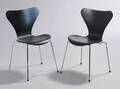 Arne Jacobsen. 7er. Par spisestole, model 3107 2