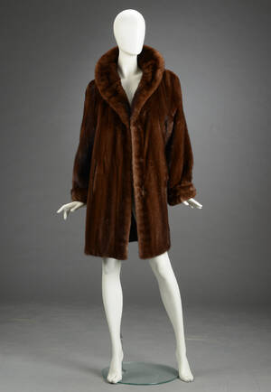 Marthin design,  brun minkpels