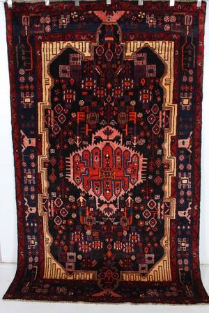 Persisk handknuten matta Nahavand, 262x160 cm