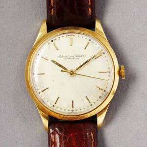 Herrarmbandsur IWC guld