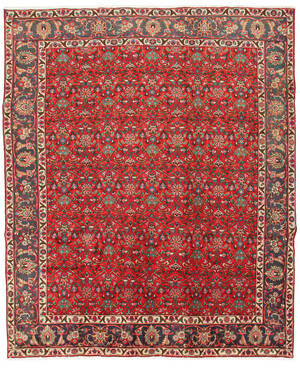 Persisk Tabriz tæppe, 288x238 cm.