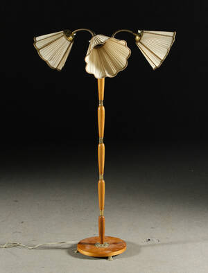 Golvlampa, 1900-talets mitt