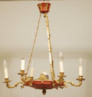 TAKAMPEL 1900-TALETS FÖRSTA HÄLFT, DIAM 63 CM