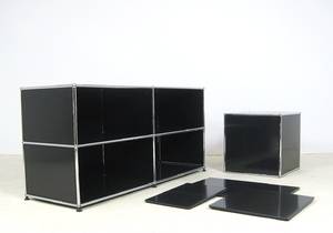 Fritz Haller Paul Schärer, Sideboard und Cubus für USM Haller 5
