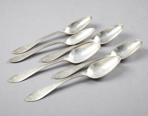 Matskedar i silver