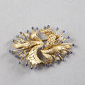 Brosch i 18 k guld