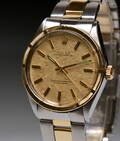 Rolex Oyster Perpetual Chronometer herrearmbåndsur af 18 kt. guld og stål Denne vare er sat til omsalg under nyt varenummer 4522569