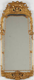 Spegel i rokokostil