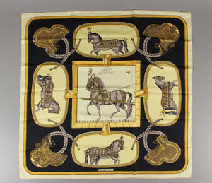 Hermès. Tørklæde