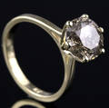 Solitaire ring ca. 2.83 ct.