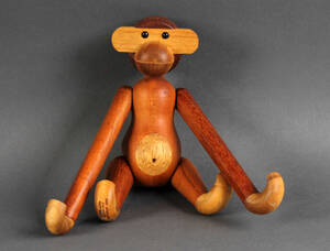 Kay Bojesen. Abe, teak og limba