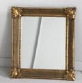 Fransk entrespejl, forgyldt træ og gesso 1800-tallet