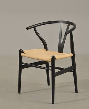 Hans J. Wegner 19014-2007 Y-stol sortlakeret