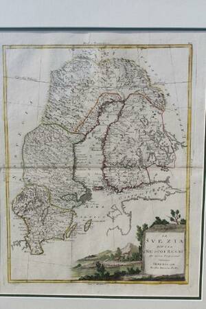 KARTA LA SVEZIA DEVISA, NÉ SUOI REGNI-1792
