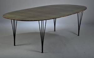 Piet Hein  Bruno Mathsson. Super Ellipse spisebord