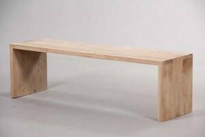 PremiumOak. Dansk produceret bænk  plint af eg,150 cm. Denne vare er sat til omsalg under nyt varenummer 5036661