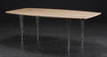 Snedkermester Lau Lauritsen f. 1975. Spisebord af teak, ubehandlet