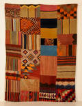 Persisk Patchwork kelim, 218x158 cm.