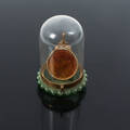 FICKURSSTÄLL, glas och metall, 18001900-tal