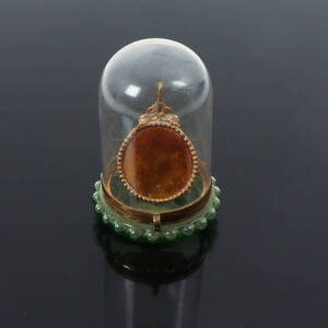 FICKURSSTÄLL, glas och metall, 18001900-tal