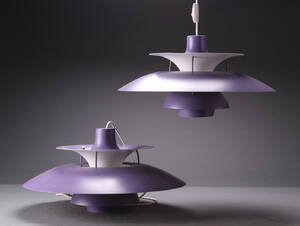 Poul Henningsen. Par PH5 pendler, lilla 2 