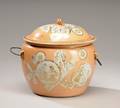 Lågkrukke af porcelæn Kina 1800 tallet