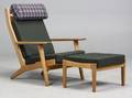 Hans J. Wegner 1914-2007. Hvilestol, model GE-290 2